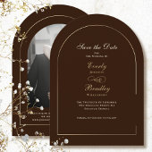 Sticker Rond Merci Cream Background Dark Brown Gold Script