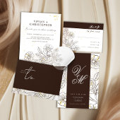 Sticker Rond Parcourir le Mariage Amour