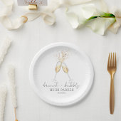 T-shirt Fête des mariées de toast Bubly Champagne