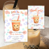 Invitation A Little Cu-Tea Bubble Tea Baby Shower
