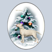 Bull Terrier Kerstmis Cadeaupapier
