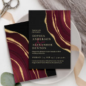 Menu Pierre dorée bordeaux