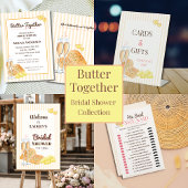 Signe De Table Butter Together Bridal Shower Advice For The Bride