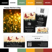 Promotionele Logo Happy Moederdag Red Lint