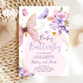 Gobelets En Papier Jardin à papillon floral rose violet fille Douche