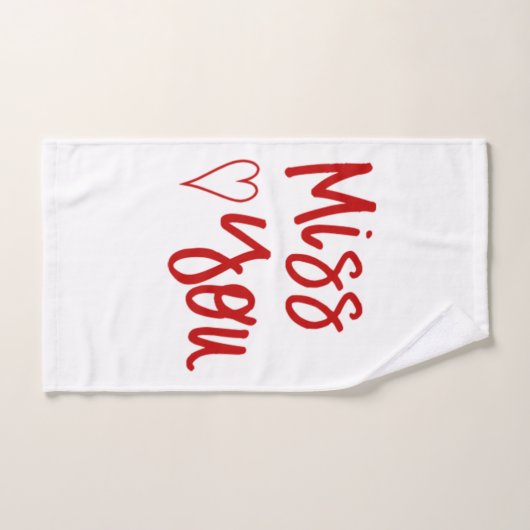 Collection Cadeaux Love You (Serviette à main)