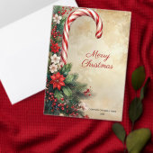 Candy Cane Christmas Holiday Party Invitation (Personnalisez la collection de ce créateur indépendant.)