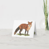 Collection Carte de Note Fox (Devant)
