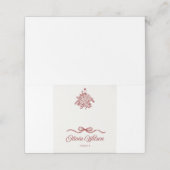 Collection Cartes de Place de Mariage (Extérieur déplié)