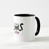 Collection Cat Mew Mug pour les amateurs de Feline (Devant droit)