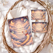 Celestial Astronaut Clouds Baby Shower Servet