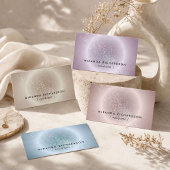 Carte De Visite Or céleste Confetti