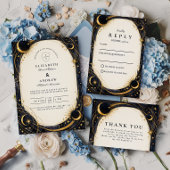 Invitation Celestial Night Garden Wedding