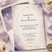 Sachets En Papier Faveur de Mariage Céleste