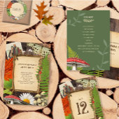 Étiquettes Pour Bouteilles De Liqueur Charmante forêt rustique Nature inspirée Lune