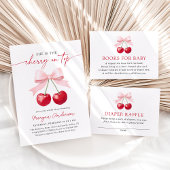 Serviette En Papier Cerise sur le Baby shower supérieur