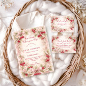 Invitation Cherry Blossom Garden Baby Shower