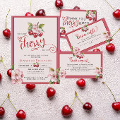 Serviette En Papier Fleurs de cerisiers | Baby shower rose fille