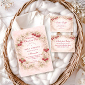 Invitation Cherry on Top Garden Baby Shower