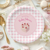 Cherry op Top Baby shower uitnodiging