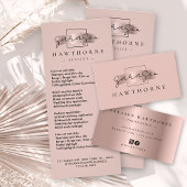 Signe De Table Chic Brush Stroke Salon Tarifs Services Moderne