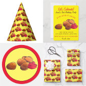 Chicken Nuggets met Ketchup Junk Food Foodie Leggings