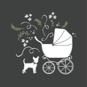 Papier Cadeau Baby shower du Chihuahua