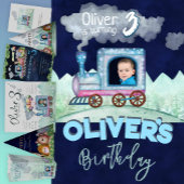 Mug Train mignon photo aquarelle