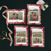 Cartes Pour Fêtes Annuelles Branches Gold Foil Joyeux Noël 3 Photo