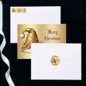 Jupon De Sapin En Polyester Brossé Jupe d'arbre décoratif or