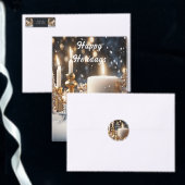 Carte postale Chandelles (Personnalisez la collection de ce créateur indépendant.)