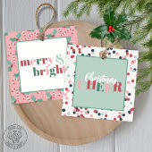 Magnétique Carte aimantée d'arbre de Noël joyeux