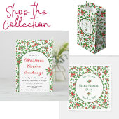 Cookie Exchange Christmas Party Invitation