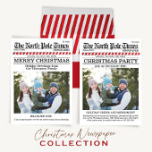 Kerst retour adres rood en wit etiket