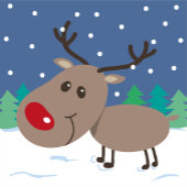 Cute Rudolph - Poster