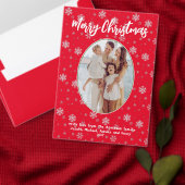 T-shirt Typographie Hiver Flocon de neige moderne Joyeux N (Personnalisez la collection de ce créateur indépendant.)