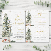 Cartes d'invitation de mariage en forme d'arbre de (Personnalisez la collection de ce créateur indépendant.)