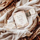 Invitation Cinnamon Swirl Little Bun Birthday