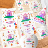 Ballotins Cirque Carnaval Thème Coloré Anniversaire