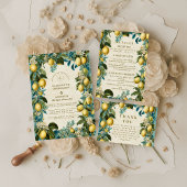Invitation Citrus Blossom Heritage Wedding