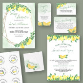 Étiquettes Pour Bouteilles De Liqueur Citrus Citron Décontracté Script personnalisé