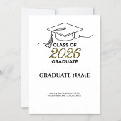 Class of 2026 Adventure Graduate Poster / Póster