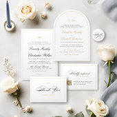 Carte De Placement Rose Classic Élégance Script Site Web Insérer une 