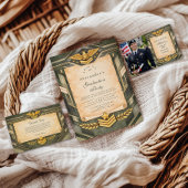 Cartons Réponse Classic Military Graduation Ceremony