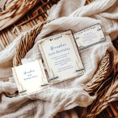 Invitation Classic Nautical Sailboat Birthday