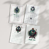 Sticker Rond Charme Prépa Classique Monogramme