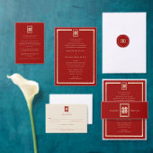 Rechthoek dubbel geluk Gold Chinese bruiloft Raamsticker (Personaliseer de collectie van deze zelfstandige maker.)