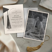 Invitation Blue Tassel High School Graduation Party