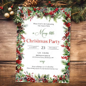 Elegant rood en groen Onze Eerste Kerstmis Keramisch Ornament