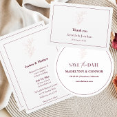 Ballotins Nettoyer la feuille blanche et rose simple | Maria